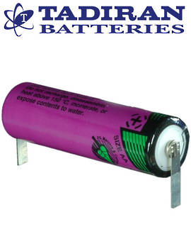 Tadiran TL-5903 (T) AA Lithium Battery with Solder Tags